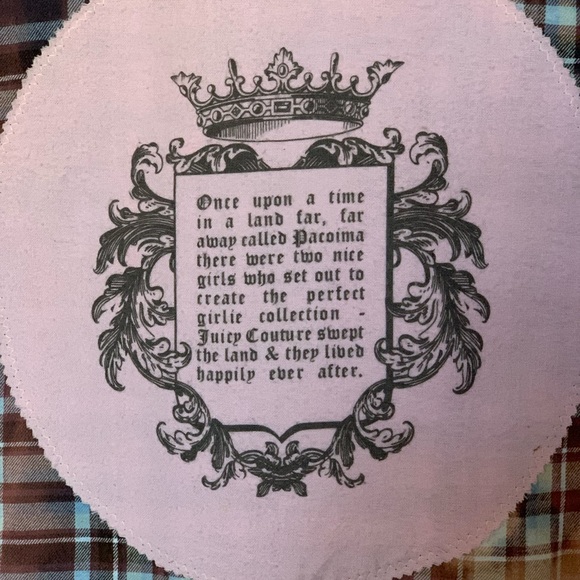 UpCycled Recycled Repurposed Dyed Bleach Plaid Flannel Juicy Couture Gypsy Y2K - Picture 4 of 5